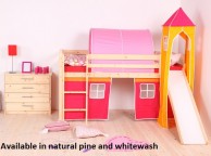 Thuka Hit 16 Childrens Mid Sleeper Bed Frame Available in Natural or Whitewash Thumbnail