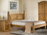 Birlea Corona 4ft Small Double Pine Bed Frame with Low Footend Thumbnail