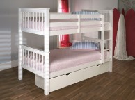 Limelight Pavo White Wooden Bunk Bed Thumbnail