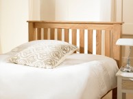 Emporia Monaco 5ft Kingsize Solid Oak Ottoman Bed Frame Thumbnail