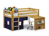 Julian Bowen Wendy Pine Mid Sleeper Bed Frame with Blue Tent Thumbnail