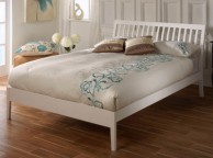 Limelight Ananke 4ft Small Double White Wooden Bed Frame Thumbnail