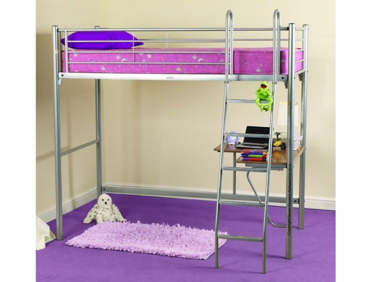Sweet Dreams Opal Metal High Sleeper Bed Frame by Sweet Dreams