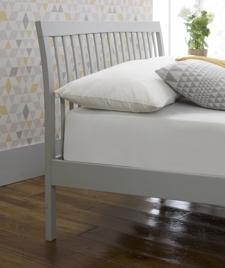 Limelight Ananke 4ft Small Double Grey Wooden Bed Frame By