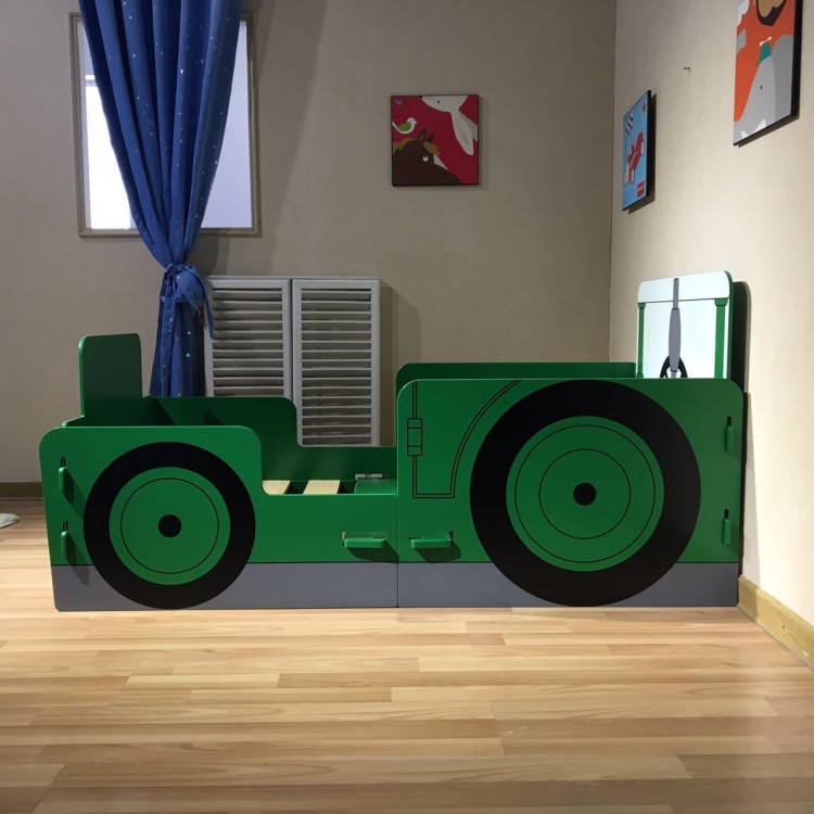 Kidsaw Jcb Digger Junior First Fun Fun Bed Frame