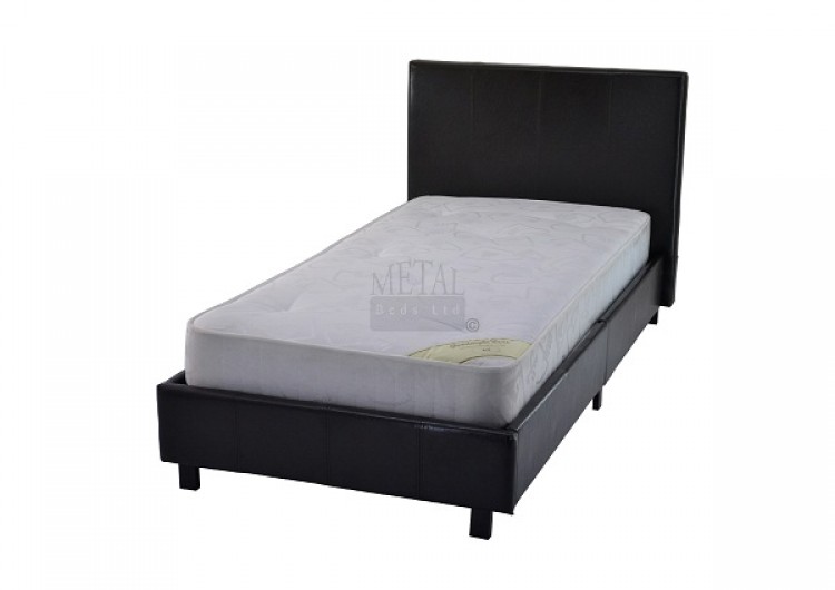 Faux Leather Bed Frame 750 x 530