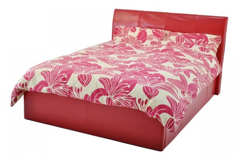 Pink Metal Bed Frame 750 x 500