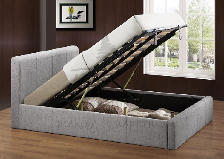 small grey ottoman button birlea brooklyn grey fabric 4ft small double ottoman bed frame by small grey ottoman button birlea brooklyn grey fabric 4ft small double ottoman bed frame by