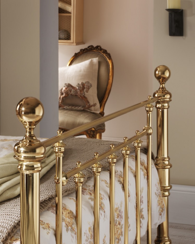 Serene Benjamin 5ft King Size Brass Metal Bed Frame By Brass Metal Bed Frame Serene