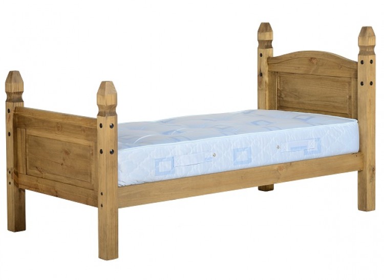 Seconique Corona Mexican Pine 3ft Single Bed Frame By Seconique