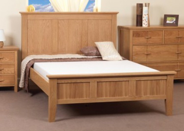 sweet dreams robin 5ft kingsize solid oak bed frame solid oak king size bedstead