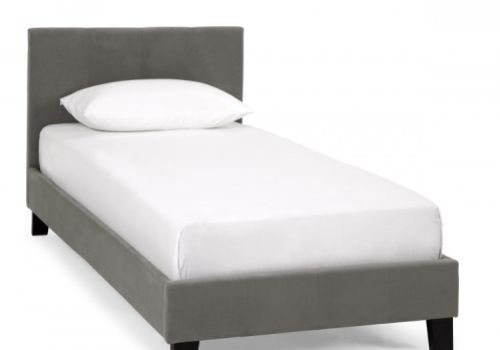 Serene Evelyn 3ft Single Steel Fabric Bed Frame