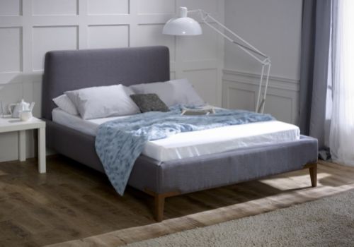 Limelight Andromeda 4ft6 Double Grey Fabric Bed Frame