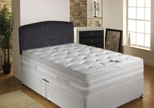 Dura Bed Panache 3ft Single Divan Bed Open Coil Springs