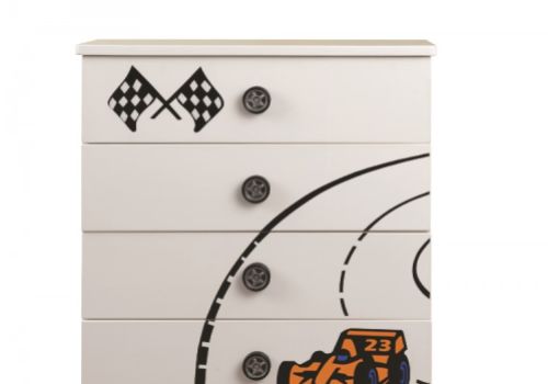 Sweet Dreams Sonic 4 Drawer Chest of Drawers
