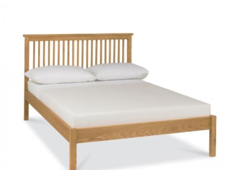 Bentley Designs Atlanta Oak 5ft Kingsize Low Foot End Bed Frame