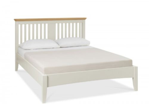 Bentley Designs Hampstead Soft Grey And Oak 5ft Kingsize Bed Frame