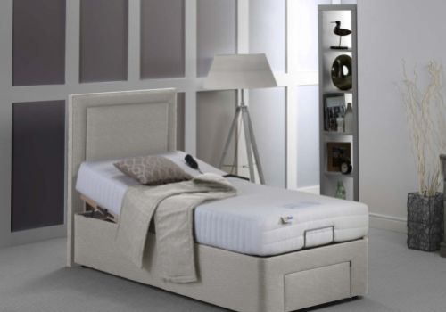 Furmanac Mibed Conwy 4ft6 Double Memory Foam Electric Adjustable Bed