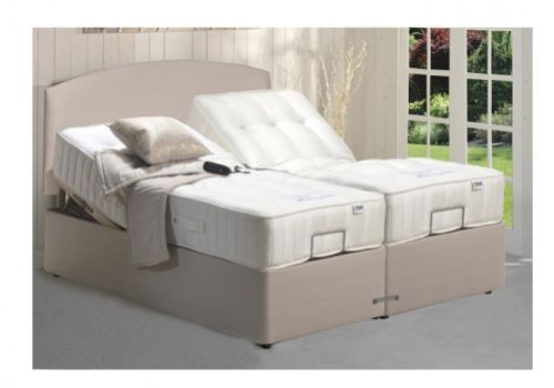 Furmanac Mibed Lewes 5ft Kingsize 1200 Pocket With Memory Electric Adjustable Bed