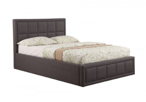 Sweet Dreams Sia 3ft Single Grey Fabric Ottoman Bed Frame