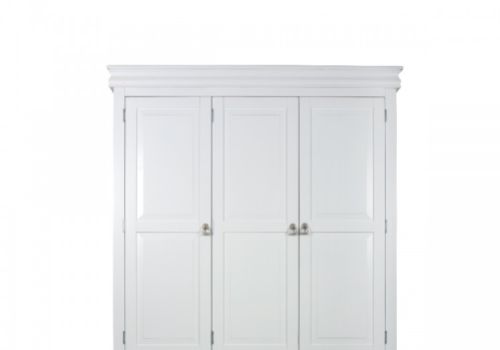 Sweet Dreams Storm White 3 Door Wardrobe