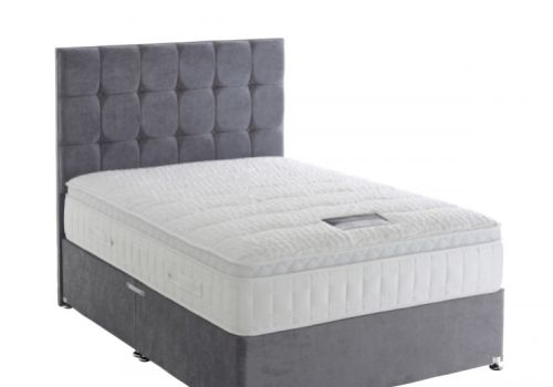 Dura Bed Silver Active 4ft6 Double 2800 Pocket Springs Divan Bed