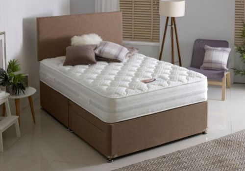 Dura Bed Memorize 2ft6 Small Single Divan Bed with Memory Foam