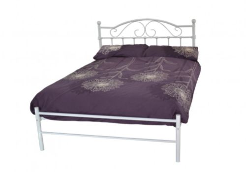 Metal Beds Sussex 4ft Small Double White Metal Bed Frame