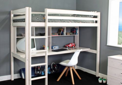 Thuka Hit 10 Childrens High Sleeper Bed With Desk