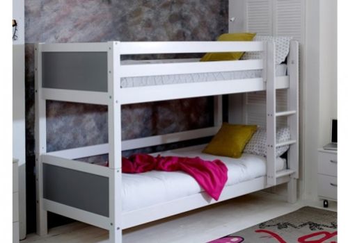 Thuka Nordic Bunk Bed 1 With Flat Grey End Panels