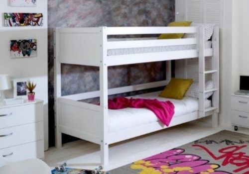 Thuka Nordic Bunk Bed 1 With Grooved White End Panels