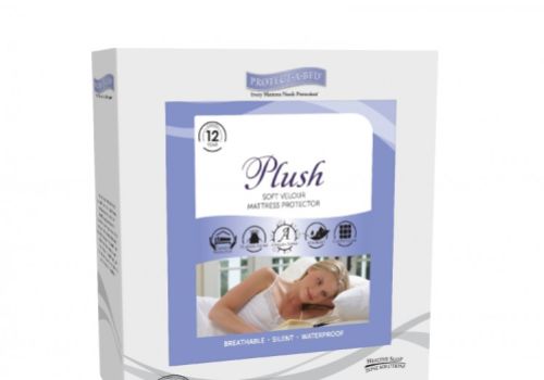 Protect A Bed Plush 4ft Small Double Mattress Protector
