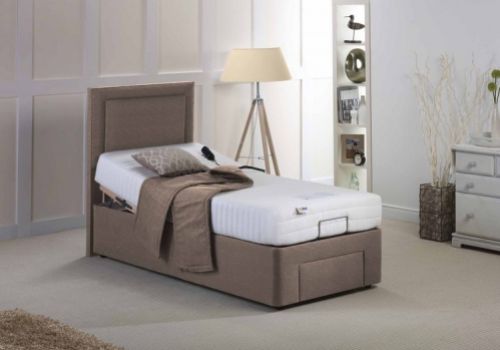 Furmanac Mibed Broncroft 5ft Kingsize 1000 Pocket With Latex Electric Adjustable Bed