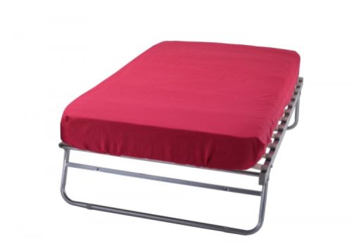 Metal Beds Guest Underbed 3ft (90cm) Single Silver Bed Frame
