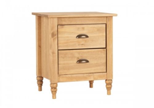 Birlea Pembroke Pine 2 Drawer Bedside