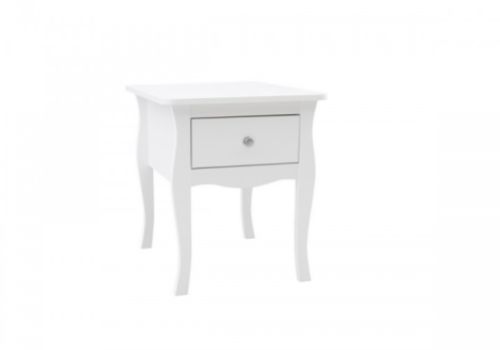 Birlea Paris 1 Drawer Bedside In White