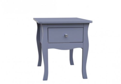 Birlea Paris 1 Drawer Bedside In Grey