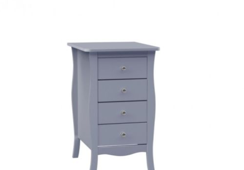 Birlea Paris 4 Drawer Chest In Grey