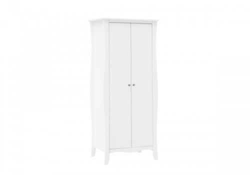 Birlea Paris 2 Door Wardrobe In White