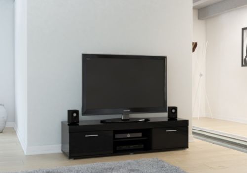 Birlea Edgeware TV Unit In Black