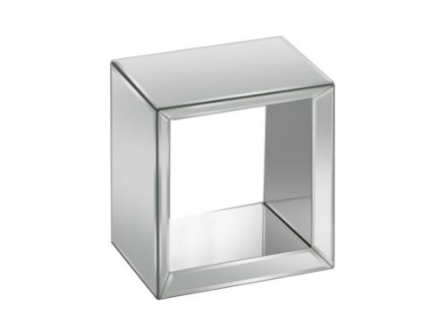 Birlea Valencia Mirrored Square Floating Shelf