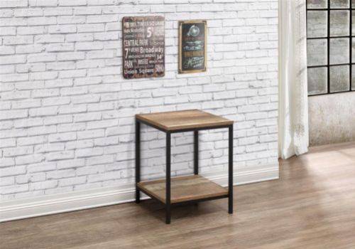 Birlea Urban Rustic Finish Lamp Table