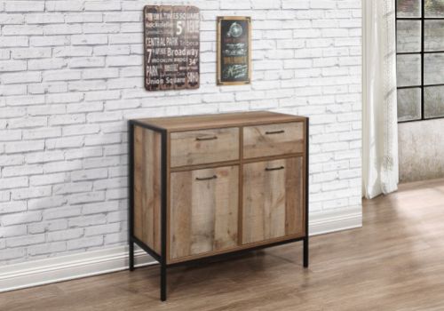 Birlea Urban Rustic 2 Door 2 Drawer Sideboard