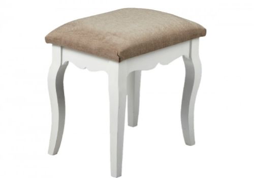 LPD Brittany Shabby Chic Style Dressing Table Stool