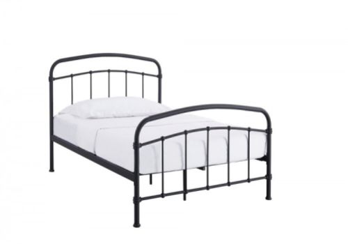 LPD Halston 3ft Single Black Metal Bed Frame