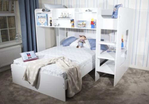 Flair Furnishings Wizard L Shape Triple Sleeper Bunk Bed