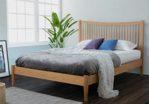 Birlea Berwick 4ft6 Double Oak Wooden Bed Frame