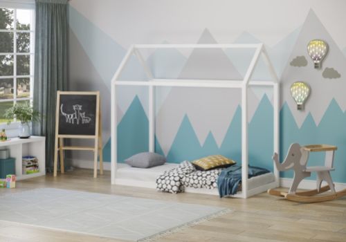 Flair Furnishings Play House Bed Frame In White