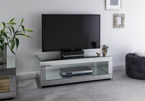 GFW Capri Cube TV Unit Mirrored