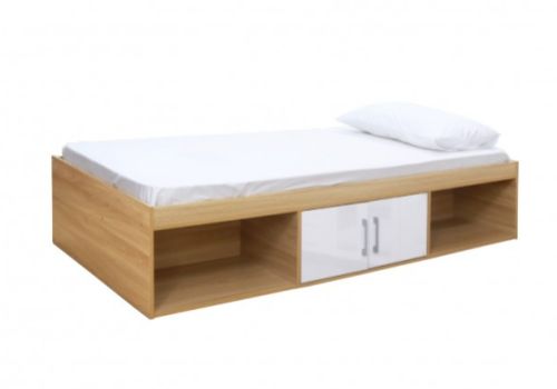 LPD Dakota Cabin Bed In White And Oak